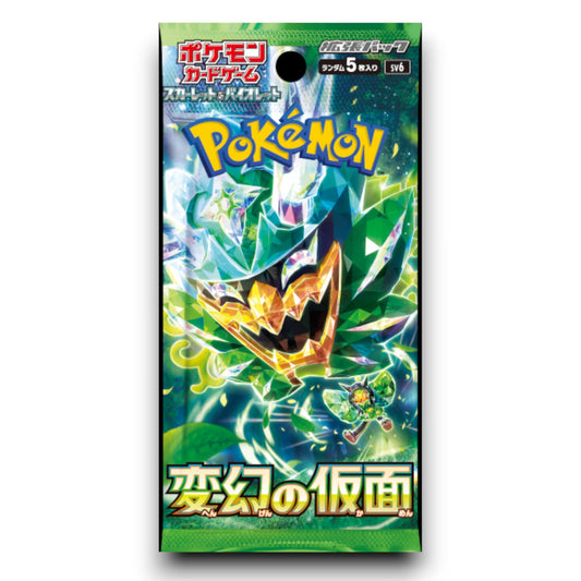 Pokémon Mask Of Change SV6 Japanese Booster Pack