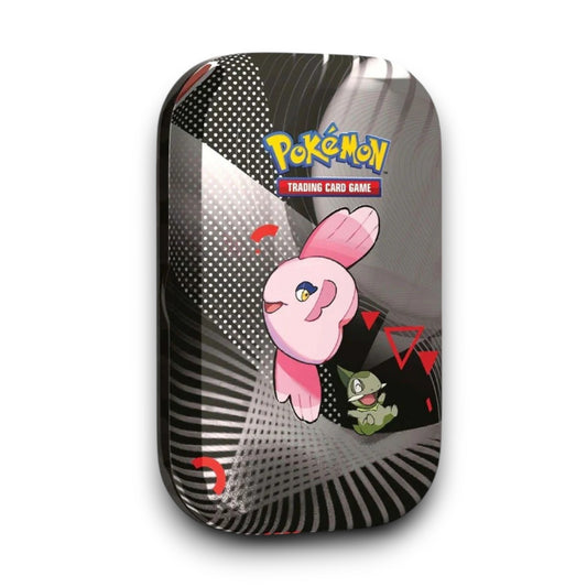 Pokémon TCG: Scarlet & Violet 10.5 - Black Bolt & White Flare - Unova Mini Tin -Axew & Alomomona