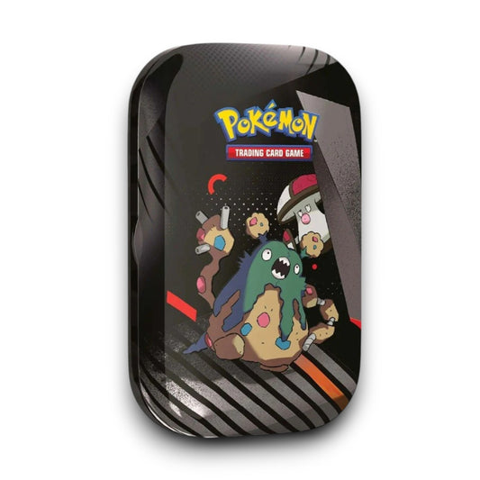 Pokémon TCG: Scarlet & Violet 10.5 - Black Bolt & White Flare - Unova Mini Tin -Garbodor & Amoonguss