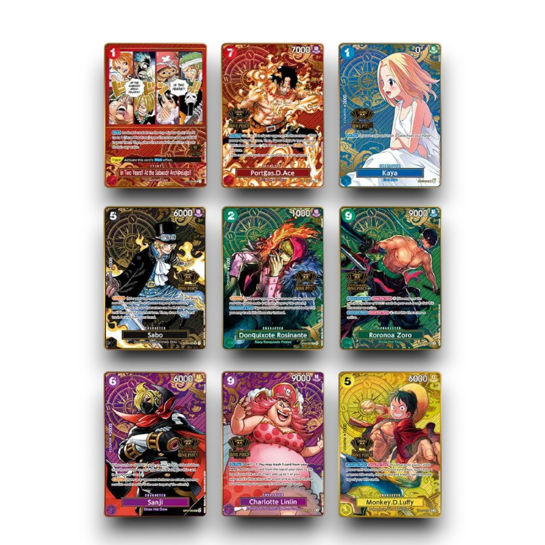 One Piece Card Game: Japanese 2nd Anniversary Set