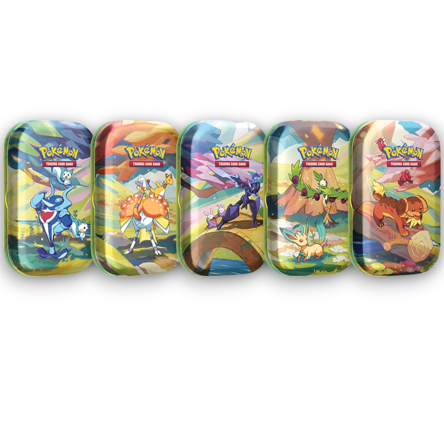 Pokémon Vibrant Paldea Mini Tins -  Bundle of all 5