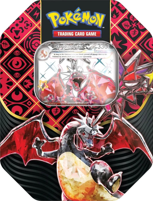 Pokémon TCG: Scarlet & Violet 4.5 Paldean Fates 4.5 Charizard Tin