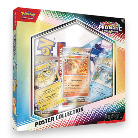 Pokémon TCG: Scarlet & Violet 8.5 - Prismatic Evolutions Poster Collection