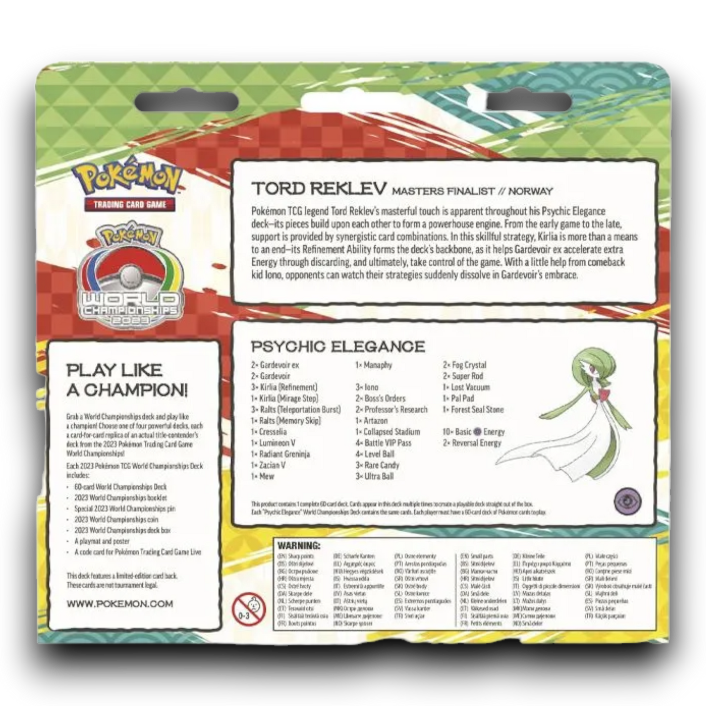 Pokemon - 2023 World Championship Deck - Bundle