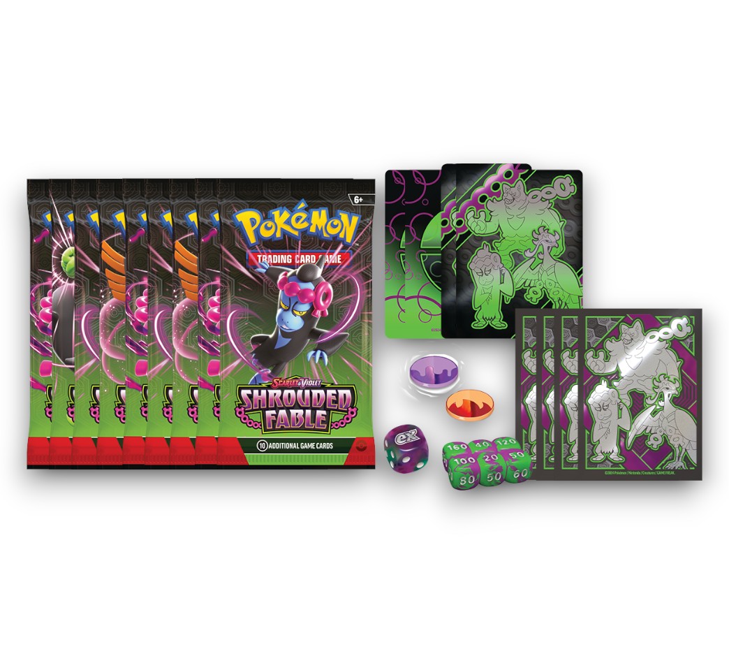 Pokémon TCG Shrouded Fable Elite Trainer Box & Blister Bundle