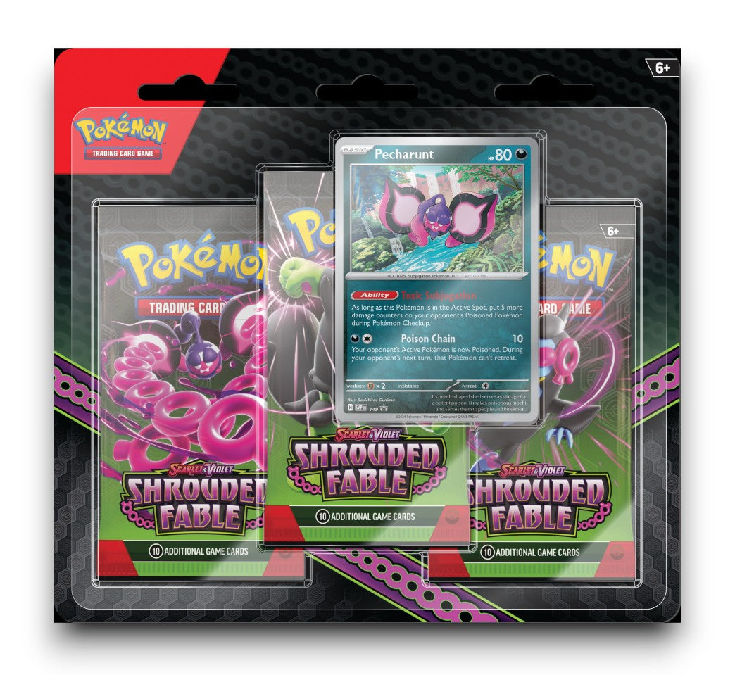 Pokémon TCG Shrouded Fable Triple Blister Pack