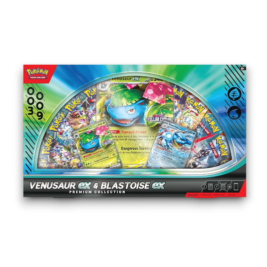 Pokémon TCG: Venusaur /Blastoise ex Premium Collection Case of 6 (H&I exclusive)