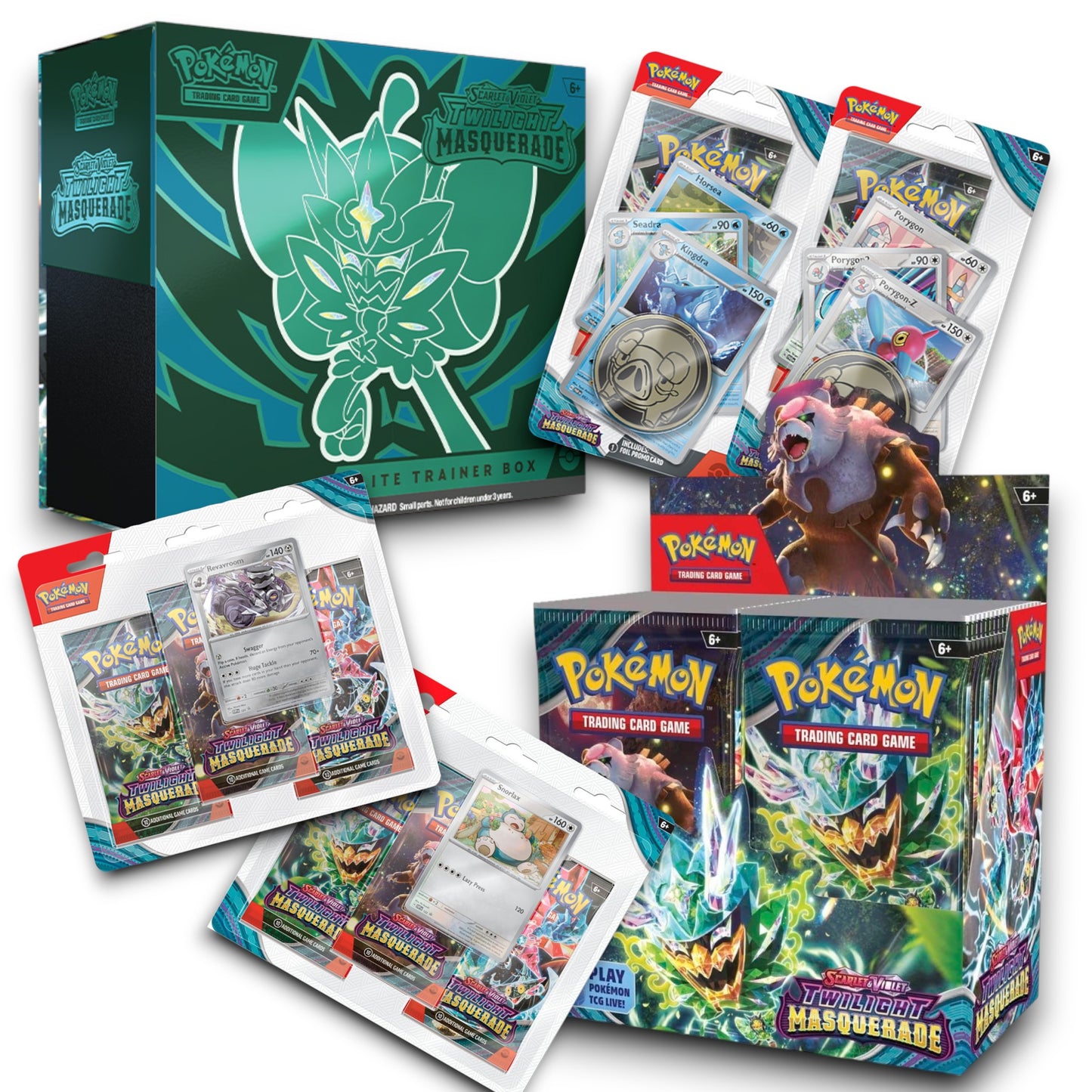 Pokémon TCG SV6 Twilight Masquerade Mega Bundle