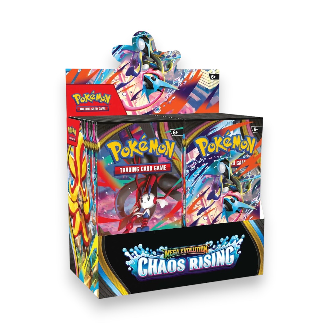 Pokémon TCG: Mega Evolution Chaos Rising - Boosters Display
