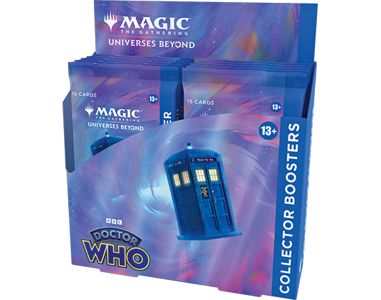 Magic The Gathering - Universes Beyond - Doctor Who - Collector Booster Box (12 Packs)