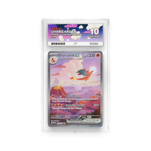 Ace Graded 10 Charizard EX Special Illustration Rare 151 #199