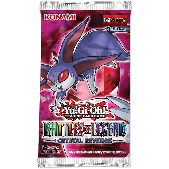 Yu-Gi-Oh Battles of Legend: Crystal Revenge Booster Pack