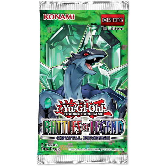 Yu-Gi-Oh Battles of Legend: Crystal Revenge Booster Pack