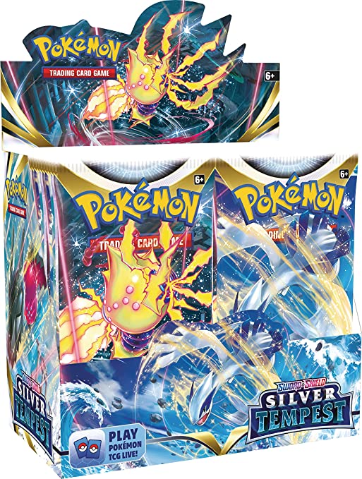 Pokémon TCG: Sword & Shield 12 Silver Tempest Booster Box - 36 Packs