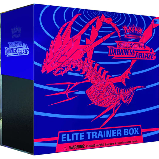 Pokemon Sword & Shield 3 Darkness Ablaze Elite Trainer Box