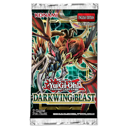 Yu-Gi-Oh Darkwing Blast Booster Pack