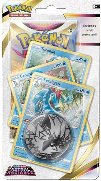 Pokémon TCG: Sword & Shield Astral Radiance Premium Checklane Blister Feraligatr